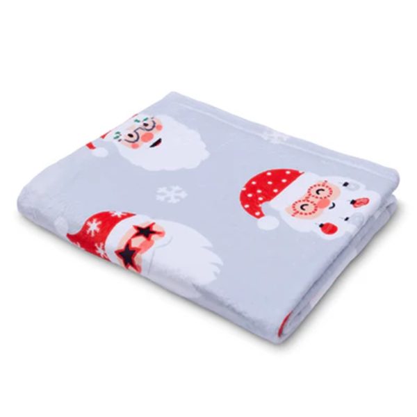 christmas santa spec tancula throw 130x170cm