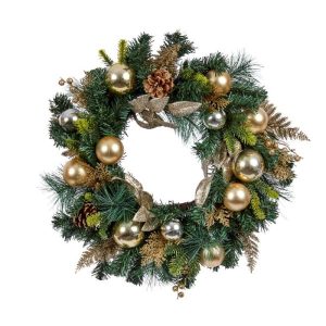 baubly wreath gold d40cm