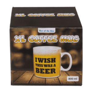 beer extra large coffee mug 800ml