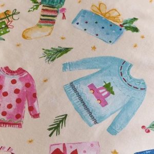 christmas jolly jumpers single duvet set