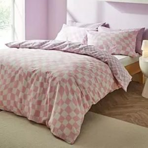 sassy b checkerboard wave king duvet set