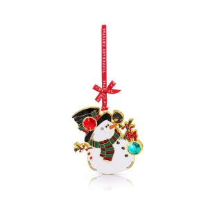 snowman gem decoration