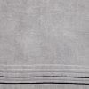 java grey stripe bath towel