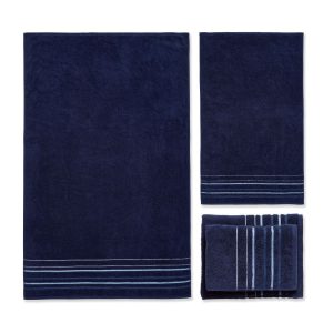 java navy towel bale