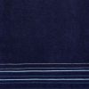 java stripe navy bath towel