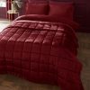 kingsley matt velvet raspberry bedspread