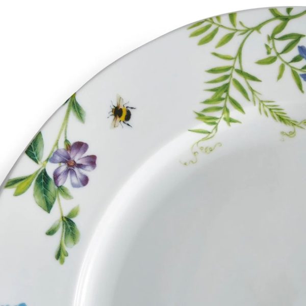 portmeirion porecelain bumble bee tableware set