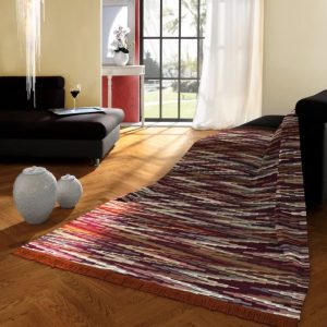 biederlack blanket zig zag red 180x140cm