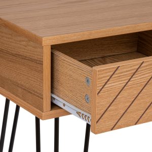 naomi 2 drawer console table 110x80x40cm